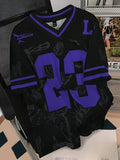 2025 Summer New Men's T-shirt Casual sporty breathable and lightweight V-neck men's T-shirt