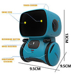 Emo Robot Smart Robots Dance Voice Command Sensor, Singing, Dancing, Repeating Robot Toy for Kids Boys and Girls Talkking Robots