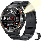 2024 Men's Smart Watch Compass  Sports 3ATM Waterproof Smartwatch Health Monitoring Bluetooth Call  500 Mah Smart Watche