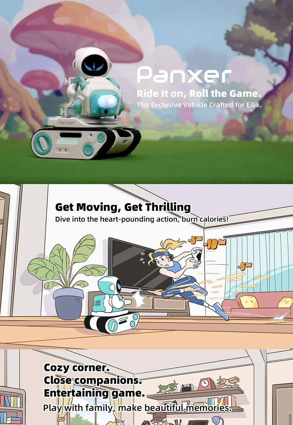 Panxer Eilik Smart Robot Pet Companion Toy Emotional Interaction With Ai Technology Companion Bot Fun Robot Toy For Kids Custom