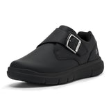 FitVille Men's Leather Shoes Wide Shoes for Swollen Feet Men's Diabetic Walking Shoes for Outdoor Business Walking Shoe