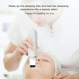 Ultrasonic skin scrubber facial ion cleaning vibrating