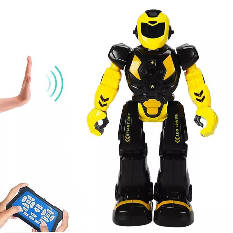 Hot RC Robot Smart Action Walk Singing Dance Action Figure Gesture Sensor