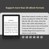 Bigme Read ebook reader, 6'' e-ink screen electronic book,