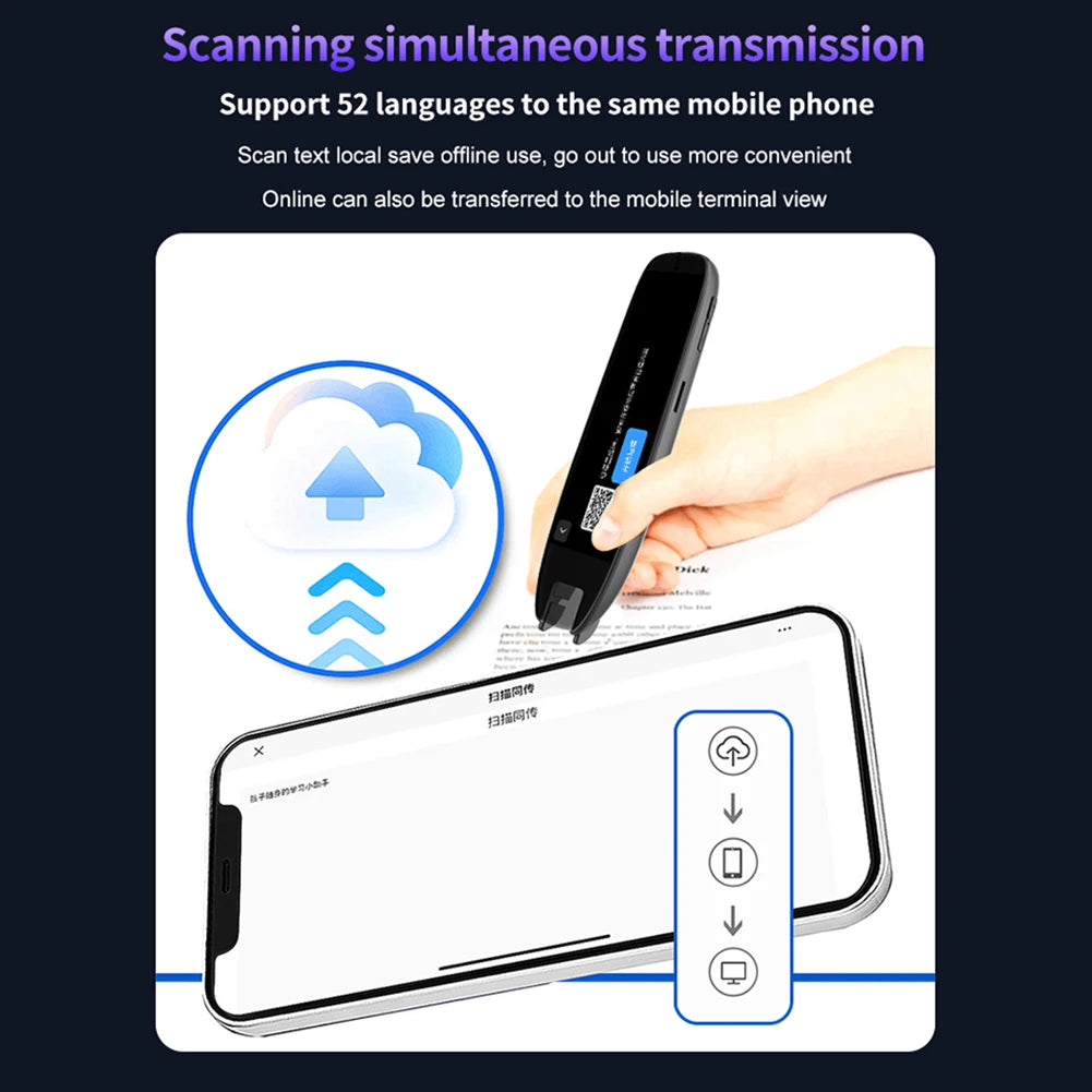 Translation Pen 142 Languages Smart Scanner Translator