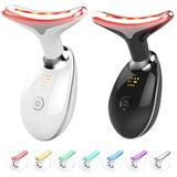 7 Colors LED Neck Face Massager Face Sculpting Tools