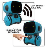 Emo Robot Smart Robots Dance Voice Command Sensor, Singing, Dancing, Repeating Robot Toy for Kids Boys and Girls Talkking Robots