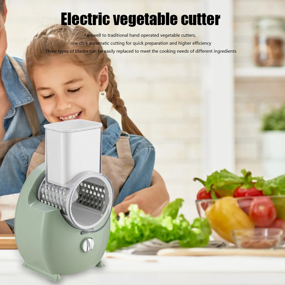 3-in-1 Electric Fruit Slicer Household Gadgets Multifunctional Fruit Cutter
