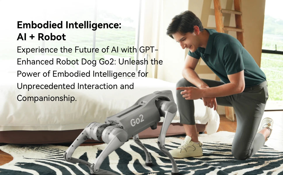 Unitree Go2 Robot Dog Quadruped Robotics for Adults Embodied AI（Go2 Air）