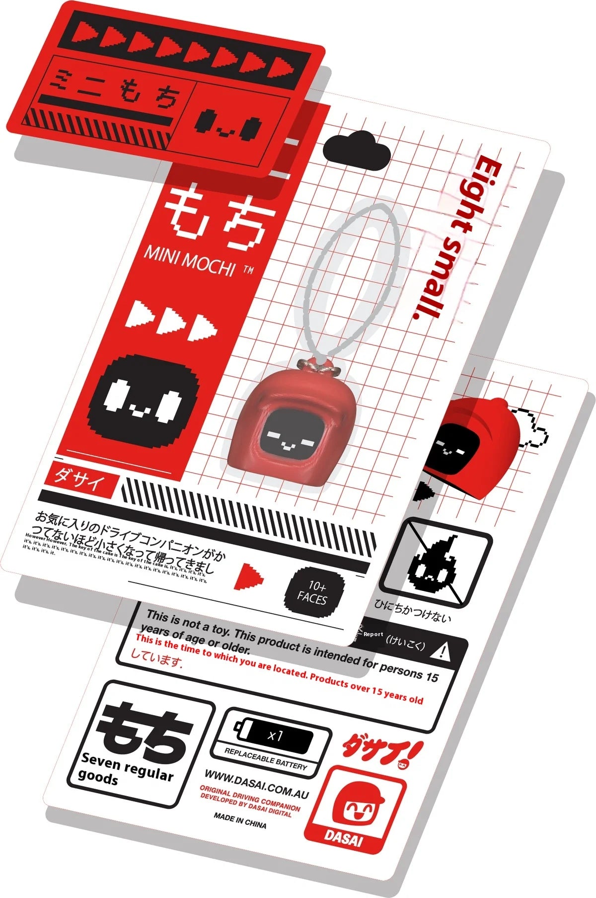 Dasai 3rd Mochi3 Intelligent Robot In Car Cute Personalized Mini Robot Decoration Custom Ornament Expression Toy Electronic Pet