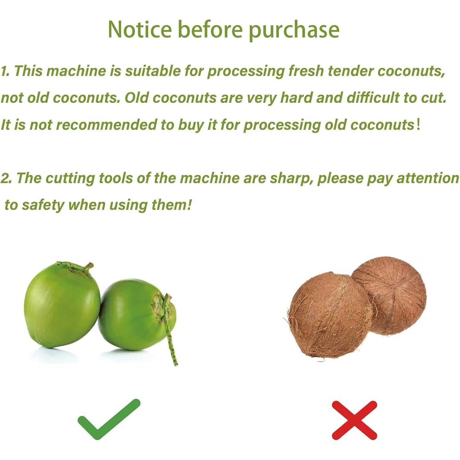 Manual Coconut Opener Machine, Commercial Desktop Stainless Steel