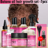 Hair Growth Set Batana Oil Fast Hair Growing Spray