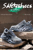 New 2023 Fashion Lightweight Security Protective Safety Wrok Shoes For Men Anti-smashing Sneakers Breathable Male Footwear