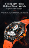 2024 Men's Smart Watch Compass  Sports 3ATM Waterproof Smartwatch Health Monitoring Bluetooth Call  500 Mah Smart Watche
