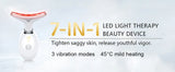 7 Colors LED Neck Face Massager Face Sculpting Tools