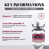 10pcs/Box Six Peptide Ampoule Hyaluronic acid Serum