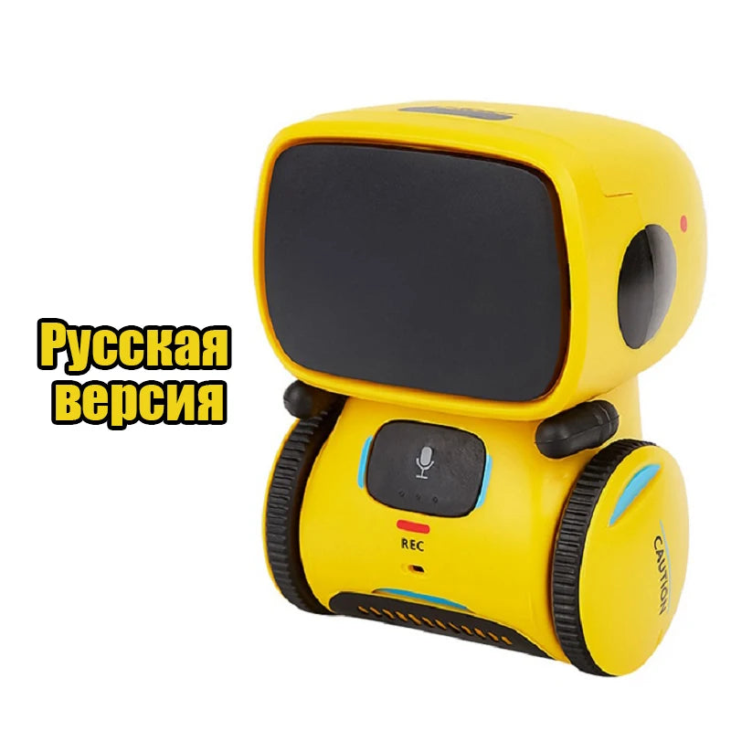 Toy Robot Voice Control Interactive Robot Cute Toy Smart Robot for Kids Dance Voice Command Touch Control Toys birthday Gifts