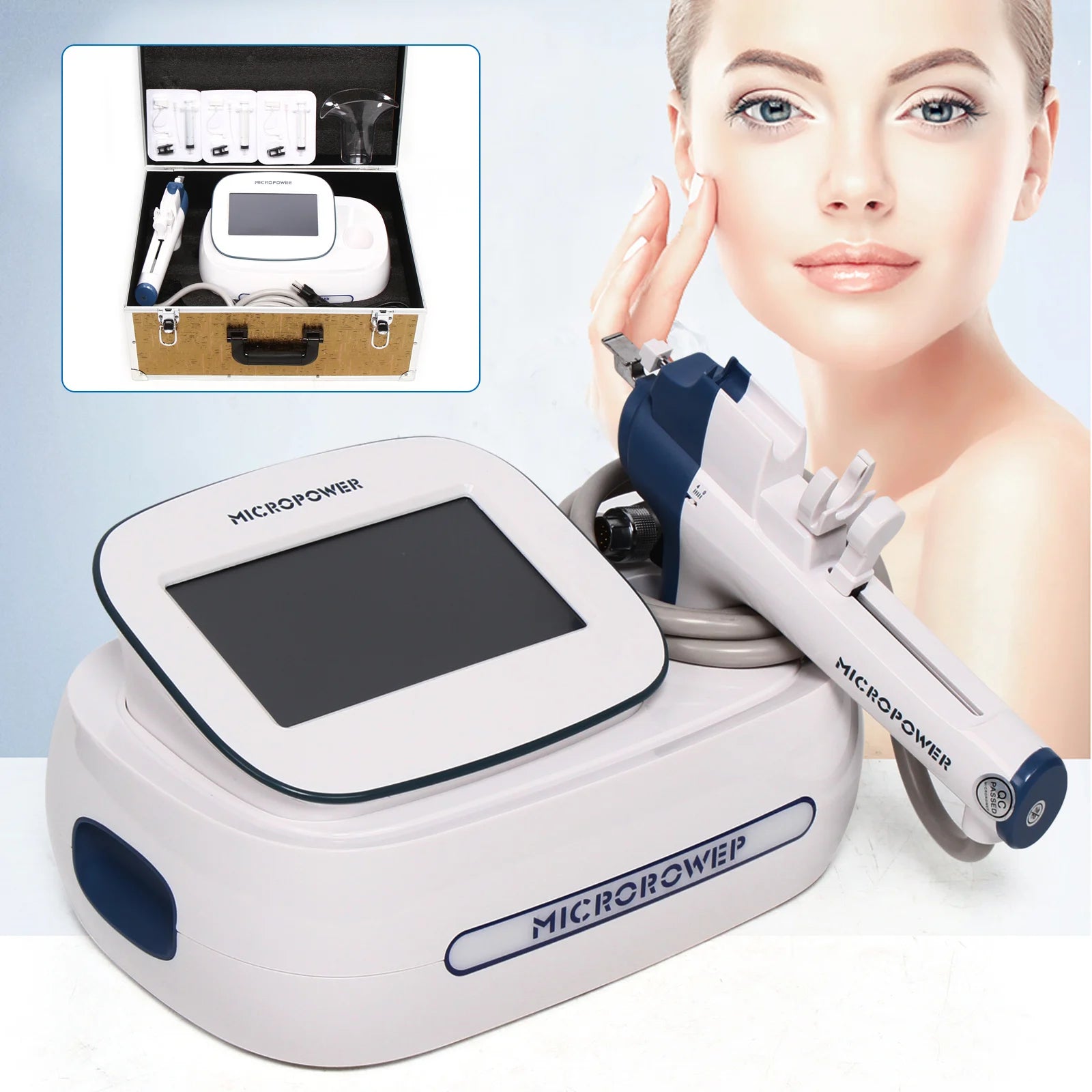 60w Rf Facial Lifting Beauty Machine 104-149℉ Rf Temperature