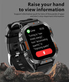 New LIGE Voice Assistant Calling Smartwatch 1.96 inch AMOLED Display Smart Watch 24H Health Monitoring Sports Smartwatch for Men