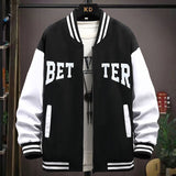 Spring and Autumn Coat Jacket Baseball Suit Trend Handsome