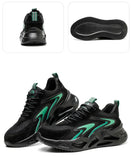 New 2023 Fashion Lightweight Security Protective Safety Wrok Shoes For Men Anti-smashing Sneakers Breathable Male Footwear