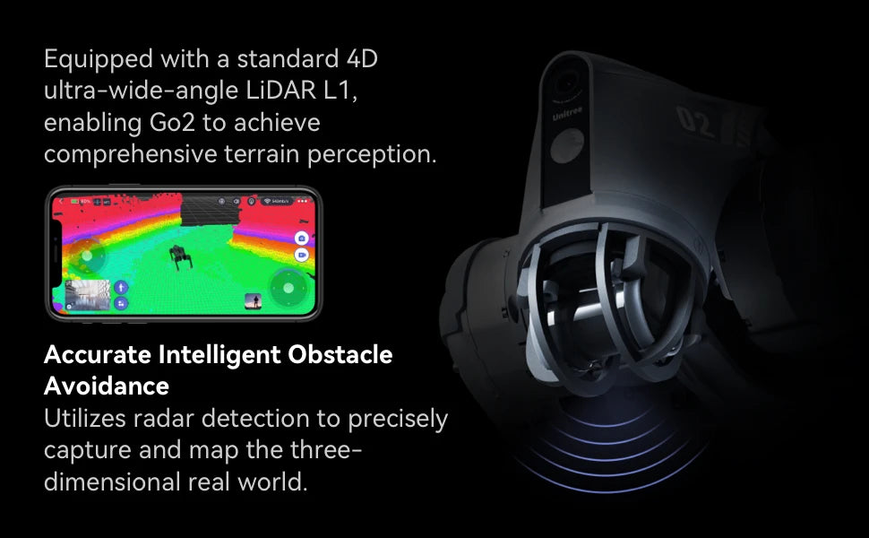 Unitree Go2 Robot Dog Quadruped Robotics for Adults Embodied AI（Go2 Air）