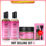 Hair Growth Set Batana Oil Fast Hair Growing Spray