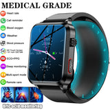 Medical grade smartwatch 2025 Air Pump Bluetooth call health watch True Accurately Blood Pressure Uric Acid Blood Lipids watch