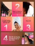 Hair Growth Set Batana Oil Fast Hair Growing Spray