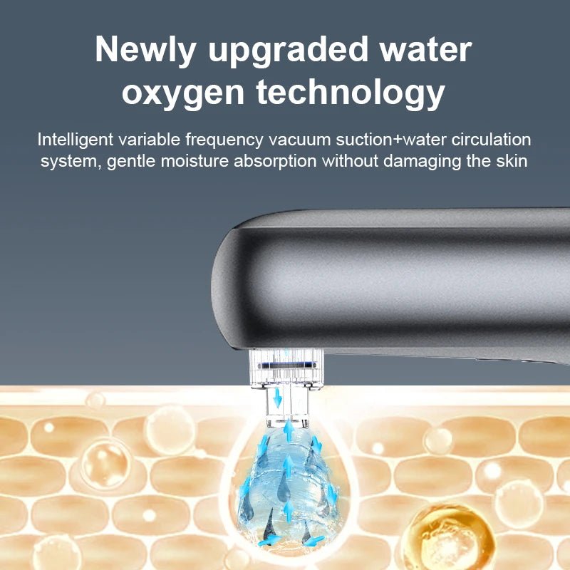 Electric Facial Vacuum Cleaner Professional 6 Suction Heads