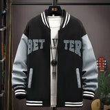 Spring and Autumn Coat Jacket Baseball Suit Trend Handsome