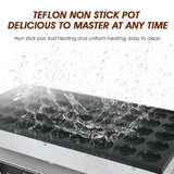 Electric Muffin Maker Timer Stainless Steel Non-Stick Pancakes