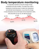 Painless Non-invasive Blood Sugar Smart Watch Men Laser Treatment