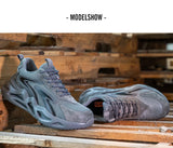 New 2023 Fashion Lightweight Security Protective Safety Wrok Shoes For Men Anti-smashing Sneakers Breathable Male Footwear