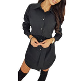 Elegant Dresses women dress Office casual blazer white Black dress