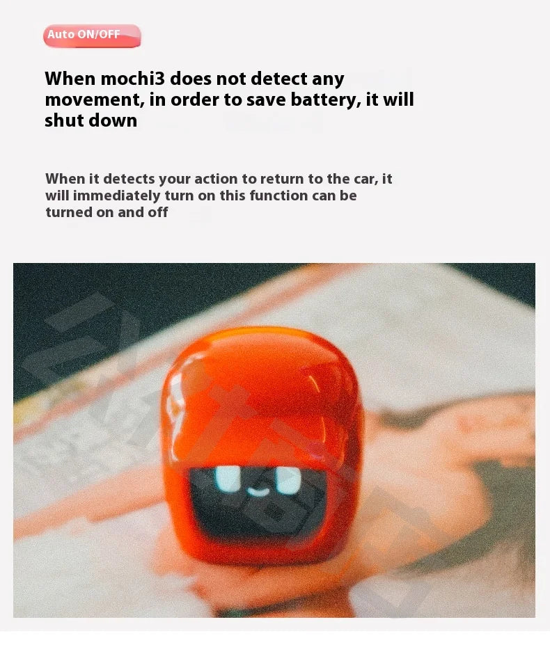 Dasai 3rd Mochi3 Intelligent Robot In Car Cute Personalized Mini Robot Decoration Custom Ornament Expression Toy Electronic Pet