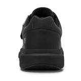 FitVille Men's Leather Shoes Wide Shoes for Swollen Feet Men's Diabetic Walking Shoes for Outdoor Business Walking Shoe