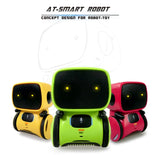 Emo Robot Smart Robots Dance Voice Command Sensor, Singing, Dancing, Repeating Robot Toy for Kids Boys and Girls Talkking Robots