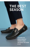 Men's Leather Shoes Drving Shoes Soft Comfortable Slip on Office Man Formal Shoes