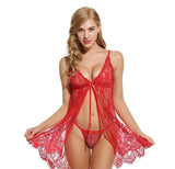 New Sexy Women Lingerie Night Dress Sleepwear Nightgown