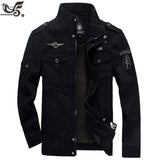 Military Jacket Men Autumn Cotton Pilot Jacket Coat Army