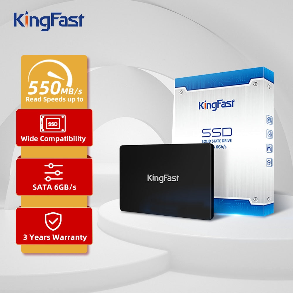 KingFast SSD 1TB 2TB 240 GB 120gb 128gb 256gb 480gb 512gb 500gb 2.5 '' Sata 3 Solid State Drive HD Hard Disk for Laptop Desktop