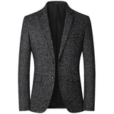 New Blazers Men Brand Jacket Fashion Slim Casual Coats